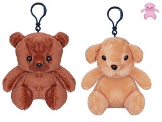 Obrázek z Klíčenka medvídek plyš 10cm, 3dr 